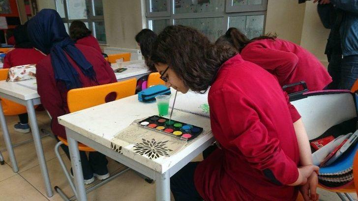 (özel) Ağızlarıyla Fırça Tuttular, Görmeden Boya Yaptılar G2