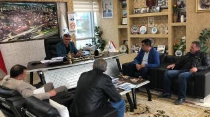 Başkan Duymuş&rsquo;a Ziyaretler Devam Ediyor