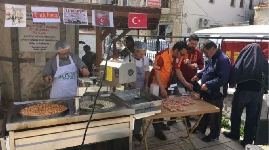 Ultraslan Fo&ccedil;a, &Ccedil;anakkale Şehitleri İ&ccedil;in Lokma D&ouml;kt&uuml;rd&uuml;