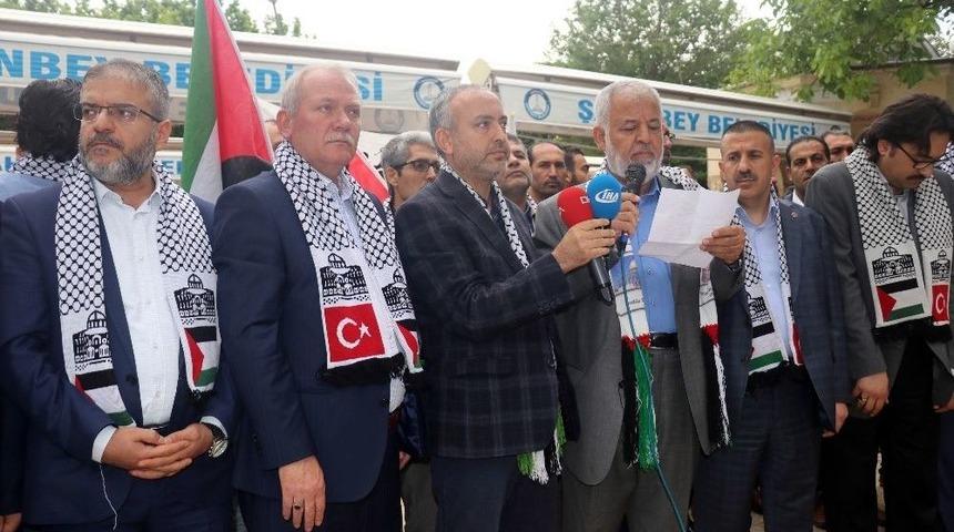 Gaziantep’te Cuma Namazı Sonrası Abd’ye Tepki