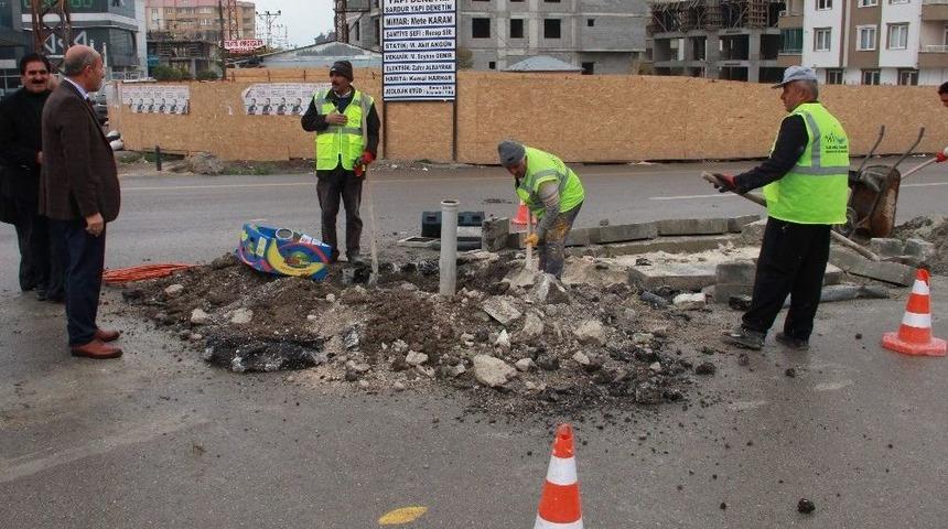 Büyükşehir Belediyesinden İki Yeni Kavşak