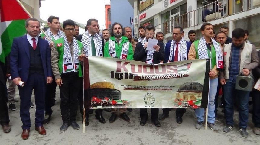 Hakkari&rsquo;den İsrail Ve Fransa&rsquo;ya Kınama