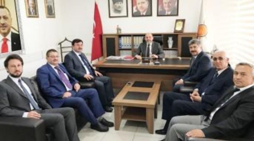 Başkan Ali Çetinbaş, Akçadurak’a Yeni Görevinde Başarılar Diledi