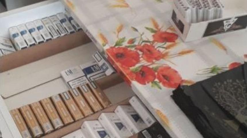 Aliağa’da Bin 193 Adet Kaçak Sigara Ele Geçirildi