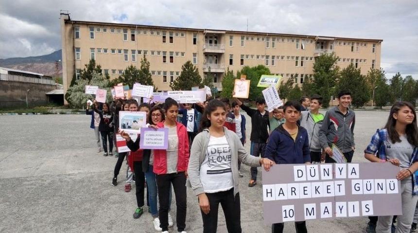 Tuzluca&rsquo;da "d&uuml;nya Sağlık İ&ccedil;in Hareket Et G&uuml;n&uuml;"