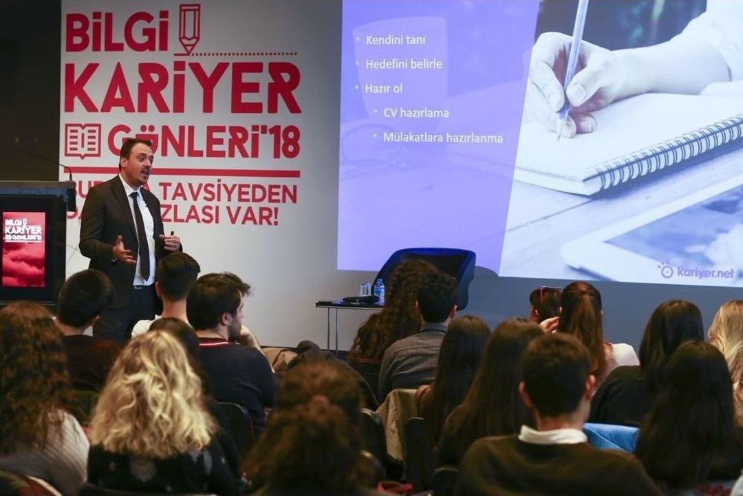 Bilgi Kariyer G&uuml;nleri&rsquo;nde &Ouml;ğrenciler İş D&uuml;nyasının &Ouml;nemli İsimleriyle Buluştu
