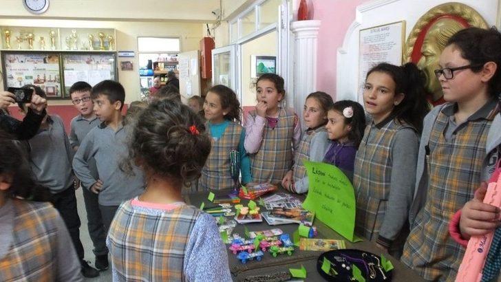 Öğrenciler Lösemili Çocuklar Yararına Satış Yaptılar G1