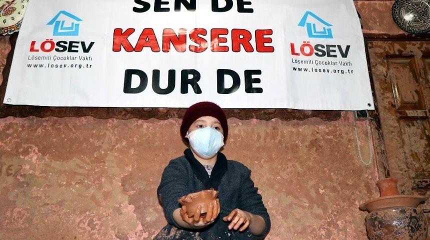 L&ouml;semili &Ccedil;ocuklar Kapadokya&rsquo;da &Ccedil;&ouml;mlek Yaptı