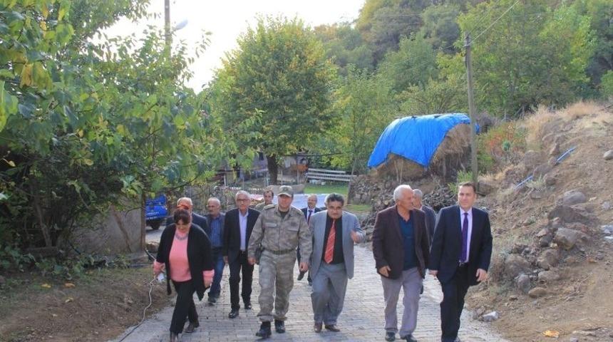 Kaymakam Kapankaya Köylerdeki Çalışmaları İnceledi