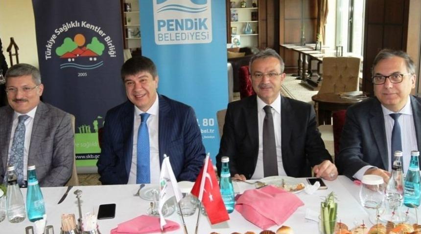 Başkan K&ouml;şker, Sağlıklı Kentler Birliği Toplantısına Katıldı