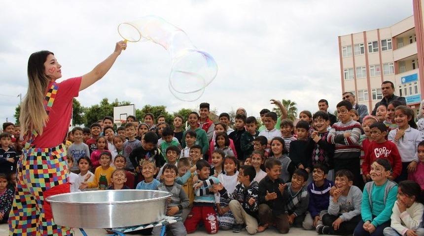 Finike&rsquo;de Şeker Portakalı &Ccedil;ocuk Etkinliği
