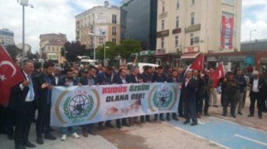 Bolu&rsquo;da, Abd, İsrail Ve Fransa&rsquo;ya Karşı Protesto