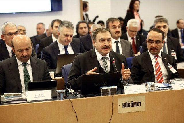 Bakan Eroğlu Plan Ve Bütçe Komisyonunda Sunum Yaptı