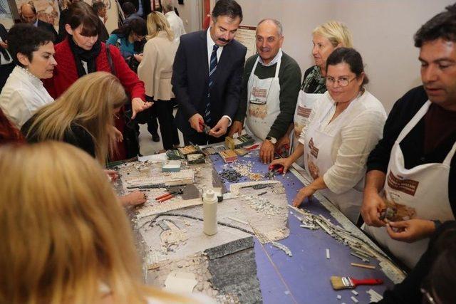 B&uuml;y&uuml;kel&ccedil;ilerden, Mozaik &Ccedil;alıştayına Tam Not 2