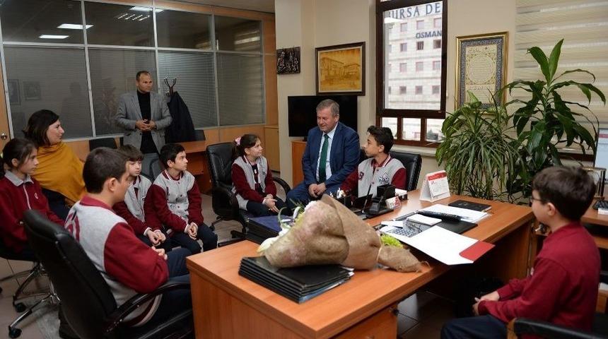 &Ouml;ğrencilerden Osmangazi&rsquo;ye Ziyaret