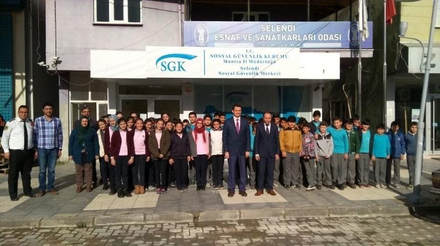 Selendi&rsquo;de &Ouml;ğrenciler Sgk&rsquo;yı Tanıdı