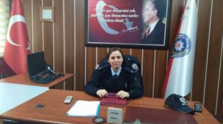 Daday&rsquo;ın İlk Kadın Komiseri G&ouml;revine Başladı