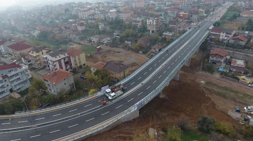 Alternatif Yol&rsquo;un İkinci Viyad&uuml;ğ&uuml; De Tamamlandı