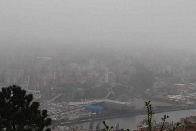 Zonguldak’ta Sis Etkili Oldu