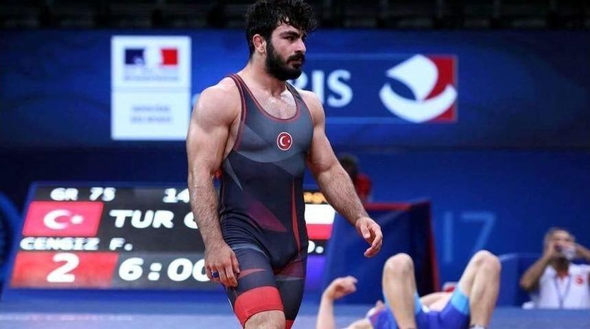 Kayseri Şeker Sporlu Milli G&uuml;reş&ccedil;i D&uuml;nya G&uuml;reş Şampiyonasında İlk Galibiyetini Aldı