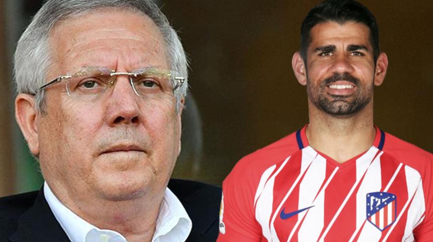 Aziz Yıldırım yönetiminden Diego Costa’ya yıllık 8 milyon Euro