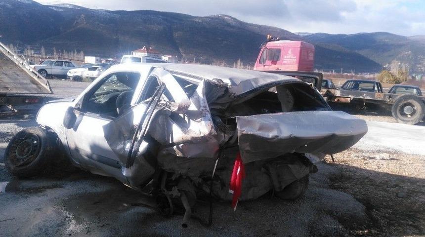 Konya&rsquo;da Trafik Kazası: 1 &Ouml;l&uuml;