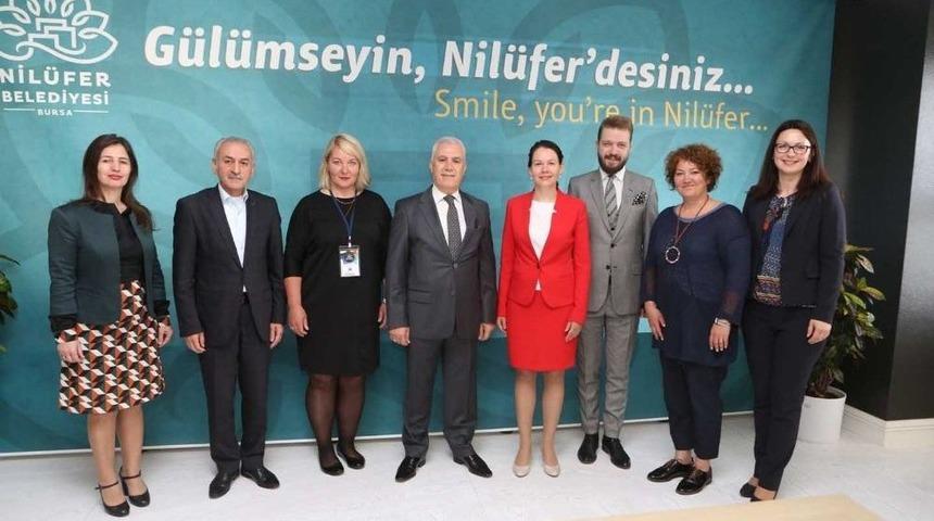 Kardeş Şehir Kekava&rsquo;dan Başkan Bozbey&rsquo;e Ziyaret