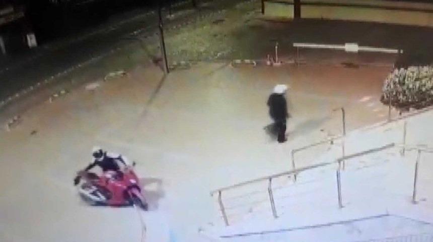 250 Bin Tl’lik Motosiklet Hırsızlığı Kamerada