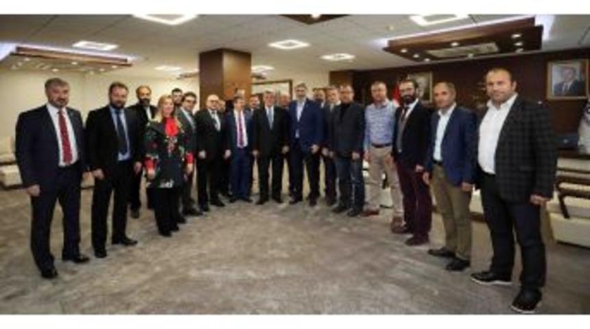 Başkan Karaosmanoğlu, Kaskf Başkanını Konuk Etti