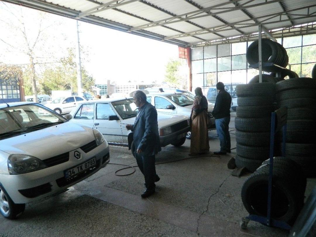 Lastik&ccedil;ilerde Kış Yoğunluğu