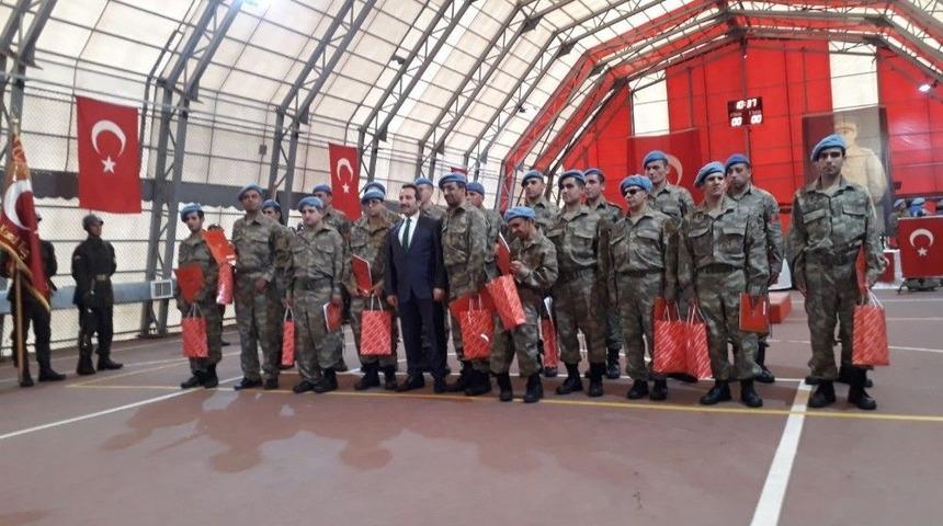Bing&ouml;l&rsquo;de Engelliler Temsili Askerlik Yaptı
