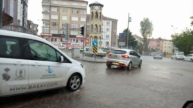 Aksaray’da Şiddetli Yağış