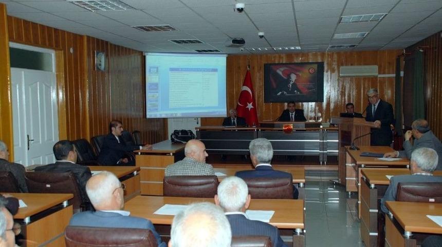 İl Genel Meclisinde Milli Eğitim Yatırımları G&ouml;r&uuml;ş&uuml;ld&uuml;