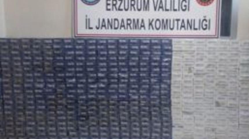 K&ouml;pr&uuml;k&ouml;y&rsquo;de 5 Bin 300 Paket Ka&ccedil;ak Sigara Ele Ge&ccedil;irildi