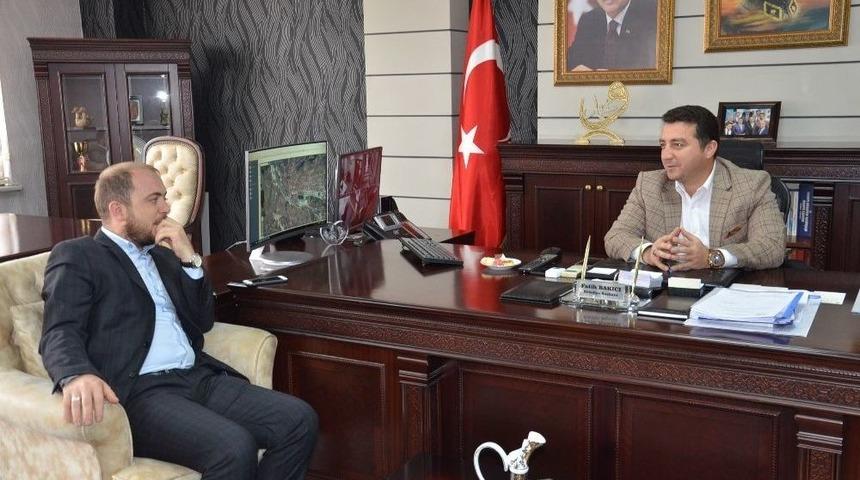 Başkan Bakıcı&rsquo;ya Ak Parti İl Ve İl&ccedil;e Başkanlarından Nezaket Ziyareti