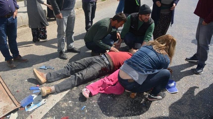 K&uuml;&ccedil;&uuml;k Azra, Babasının Kullandığı Motosikletin Arkasında Hayatını Kaybetti