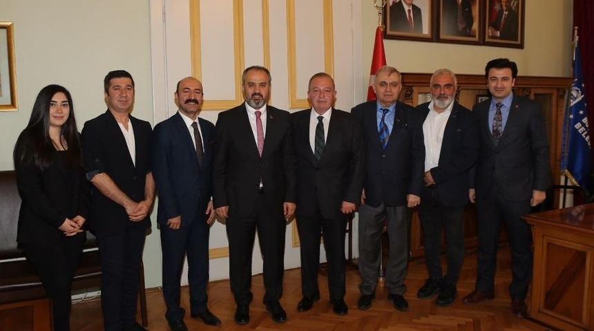 Tsyd Bursa Şubesi’nden Alinur Aktaş’a Ziyaret