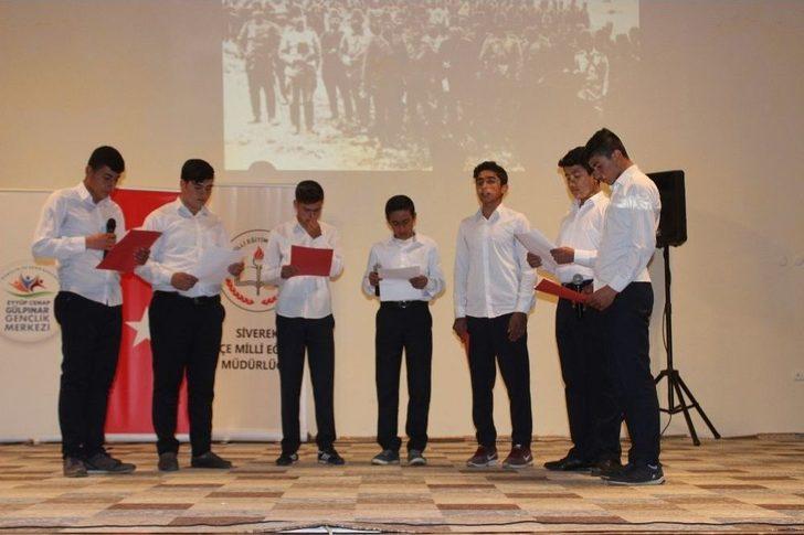 Siverek’te Çanakkale Zaferi Kutlandı G3