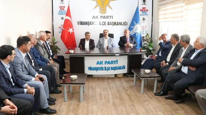Başkan &Ccedil;ift&ccedil;i Viranşehir&rsquo;deki Se&ccedil;im &Ccedil;alışmalarını Değerlendirdi