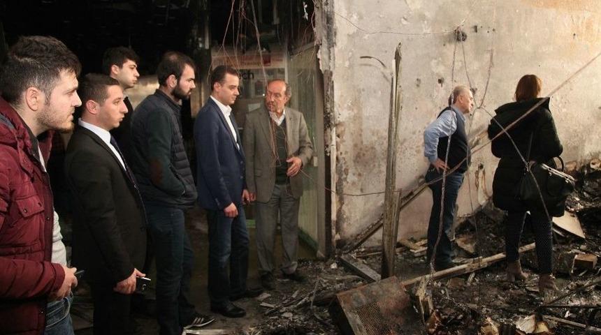 Odunpazarı Belediyesi’nden Esnaf Sarayı’na Geçmiş Olsun Ziyareti