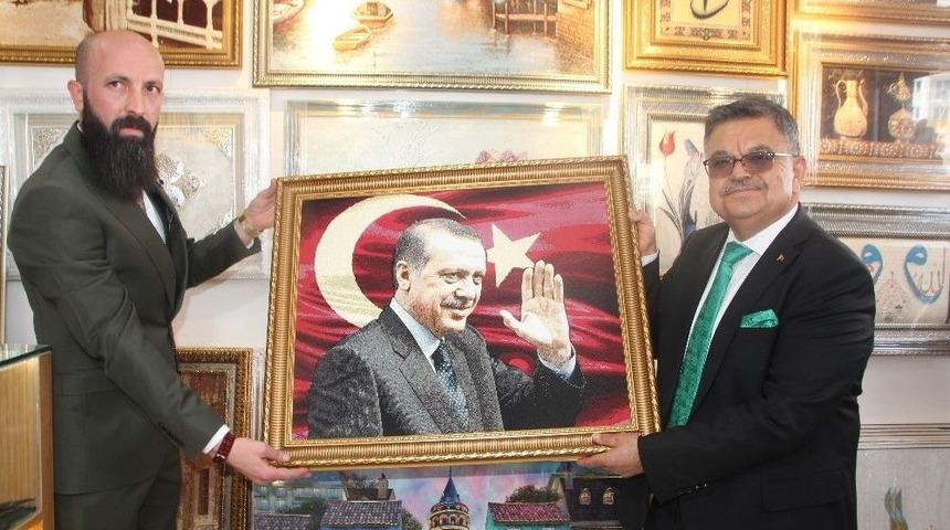 Başkan Yağcı’dan İş Yeri Açılışı