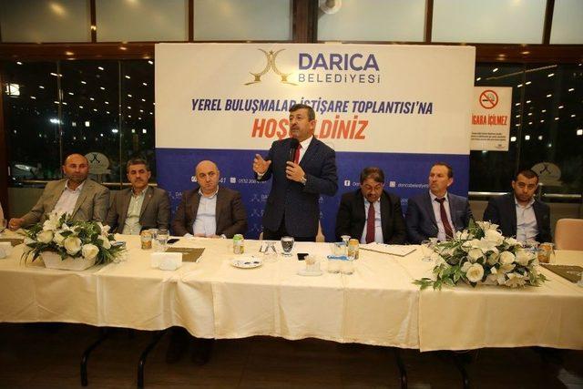 Başkan Karabacak Dernek Yöneticileriyle Bir Araya Geldi