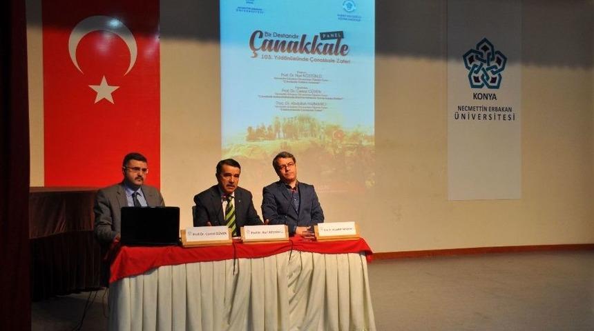 Ne&uuml;&rsquo;de &lsquo;bir Destandır &Ccedil;anakkale&rsquo; Paneli D&uuml;zenlendi