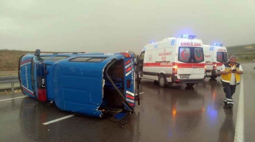 Beypazarı’nda Askeri Araç Devrildi: 5 Yaralı