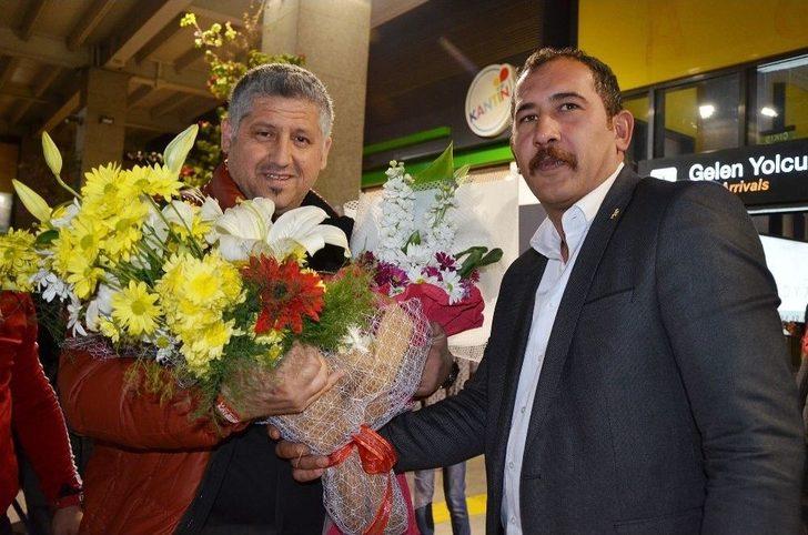 Milas Bodrum Havalimanı’nda Şampiyonlara Yakışır Karşılama G2