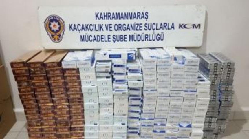 Kahramanmaraş&rsquo;ta Ka&ccedil;ak Sigara Operasyonu
