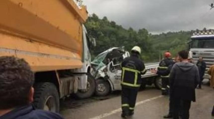 Ordu&rsquo;da Trafik Kazası: 1 Yaralı