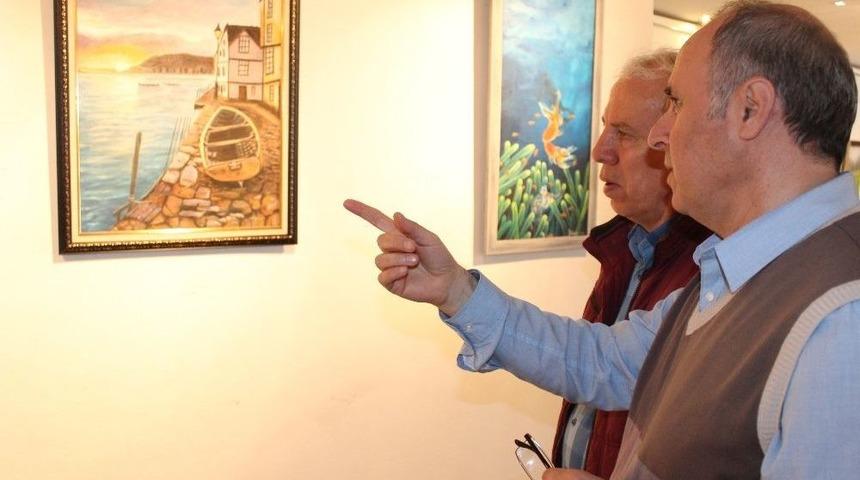 8 Ressamın Ortak &rsquo;karma Resmi Sergisi&rsquo; A&ccedil;ıldı