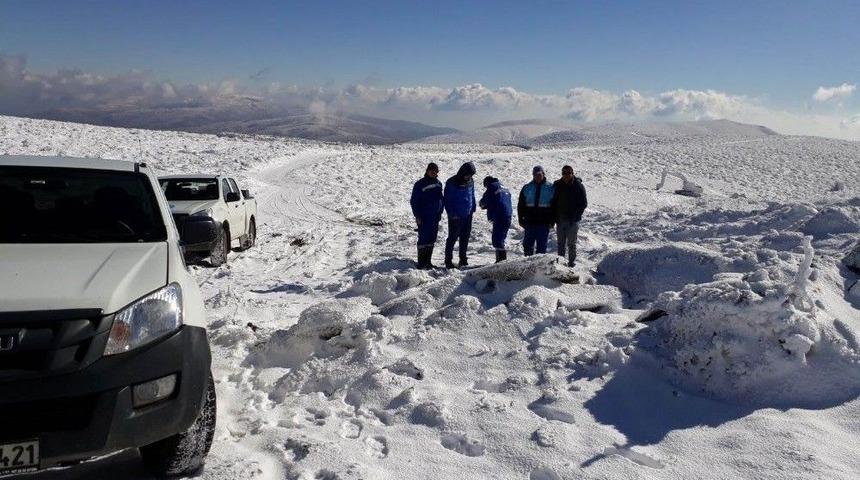 Kar Keyfi Değil, Suyun Donmaması İ&ccedil;in M&uuml;cadele &Ccedil;alışması