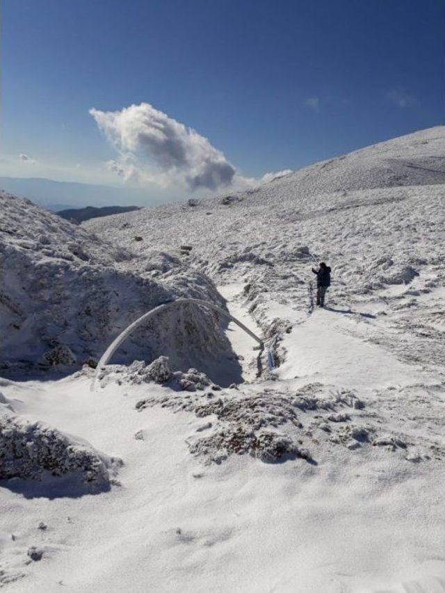 Kar Keyfi Değil, Suyun Donmaması İçin Mücadele Çalışması 2